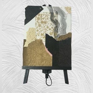Collage art painting